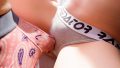 【素股】パンツ脱がさずヤリまくりたい！見て、擦って、舐めて、押し込んで、ぶっかけて…女子の濡れパンティはプライスレス！舌の動きがよく見えるパンツ越しのフェラ！パンツ好きのパンツ好きの為の一本！(虹村ゆみ)